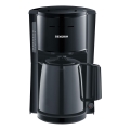Severin KA 9306 - Koffiezetapparaat met thermoskan 1 l 1000W/230V zwart