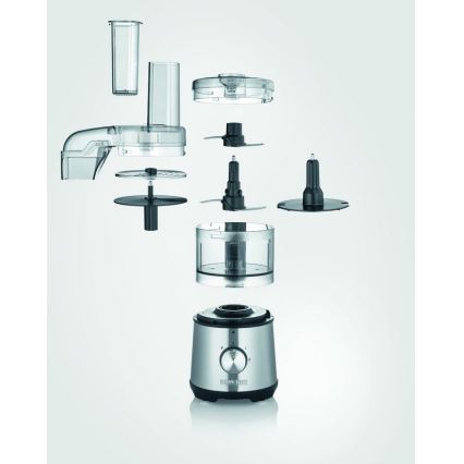 Severin KM 3865 - Hakmolen 400W/230V RVS/zwart