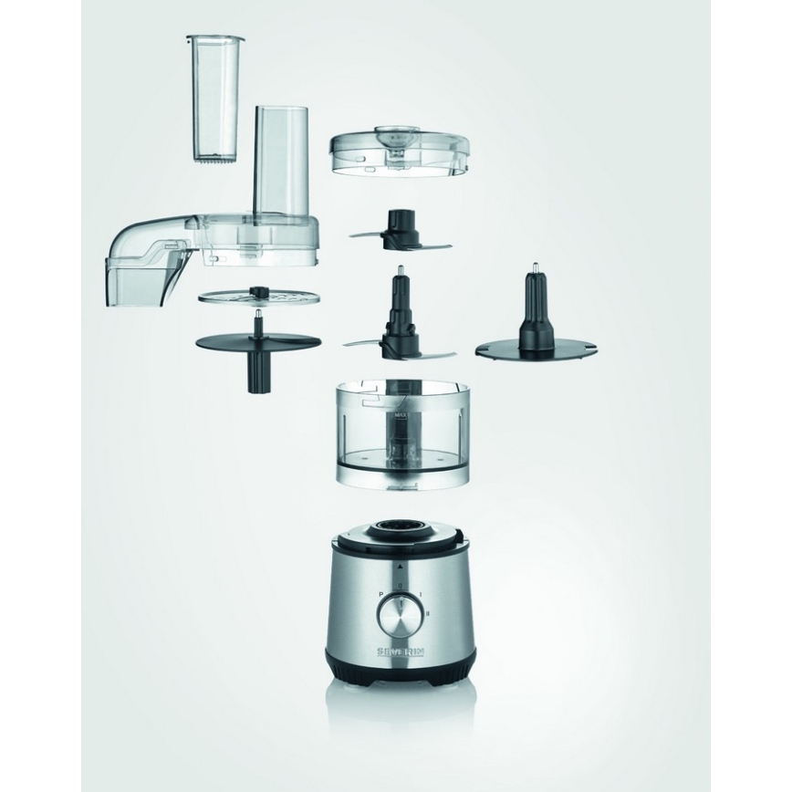 Severin KM 3865 - Hakmolen 400W/230V RVS/zwart
