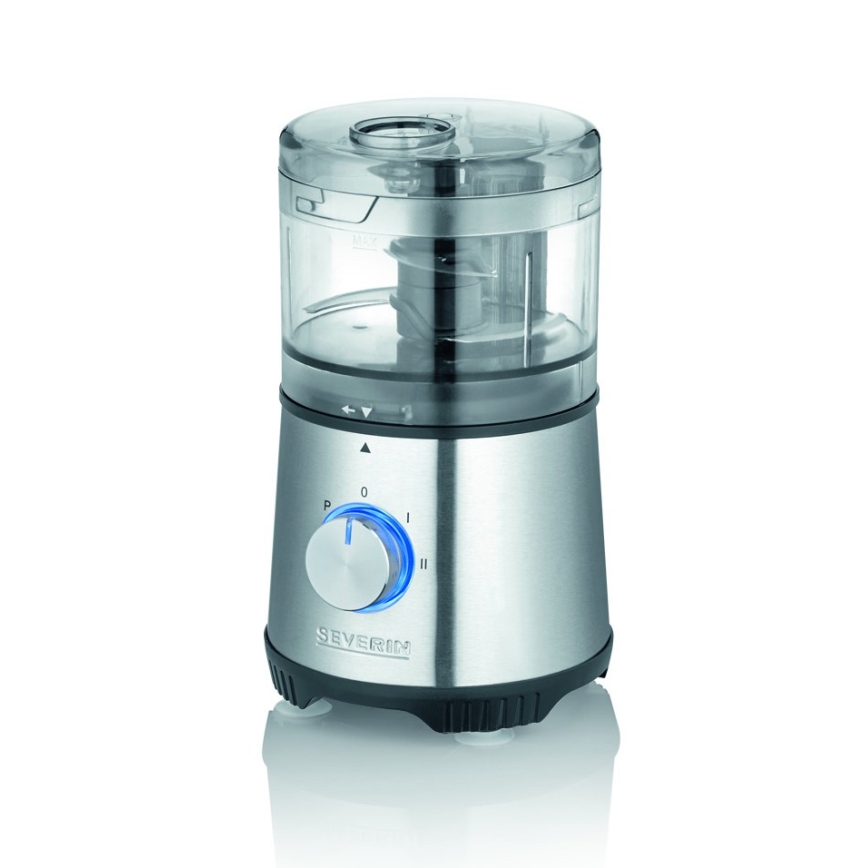 Severin KM 3865 - Hakmolen 400W/230V RVS/zwart