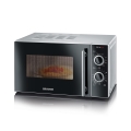 Severin MW 7771 - Magnetron met grill 700W/230V 20 l zwart