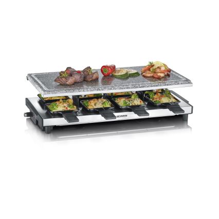 Severin RG 2374 - Raclettegrill met lavasteen 1500W/230V