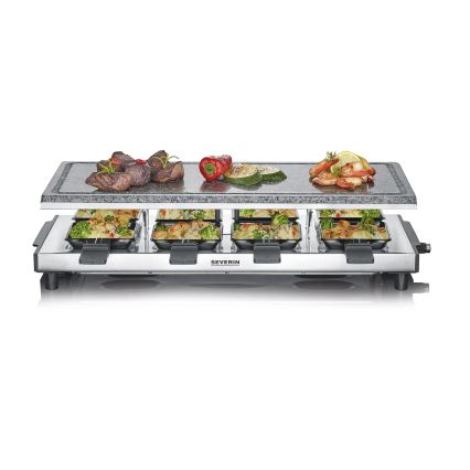Severin RG 2374 - Raclettegrill met lavasteen 1500W/230V