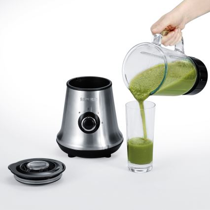 Severin SM 3737 - Tafelblender 1 l 500W/230V roestvrij staal/zwart