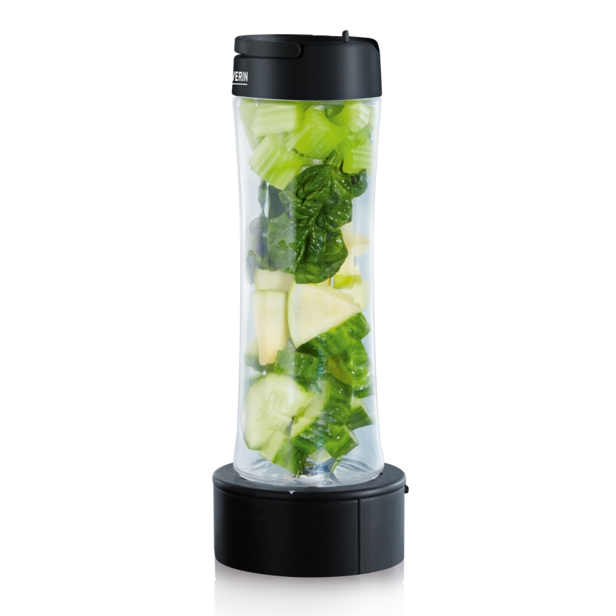 Severin SM 3737 - Tafelblender 1 l 500W/230V roestvrij staal/zwart