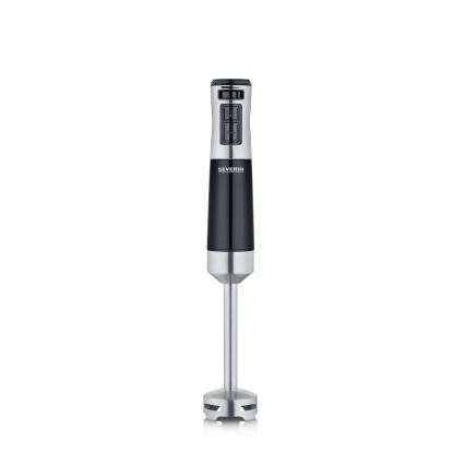 Severin SM 3772 - Staafmixer met accessoires, 600 W / 230 V, roestvrij staal/zwart
