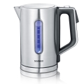 Severin WK 3418 - Elektrische waterkoker 1,7 l 3000W/230V roestvrij staal/zwart
