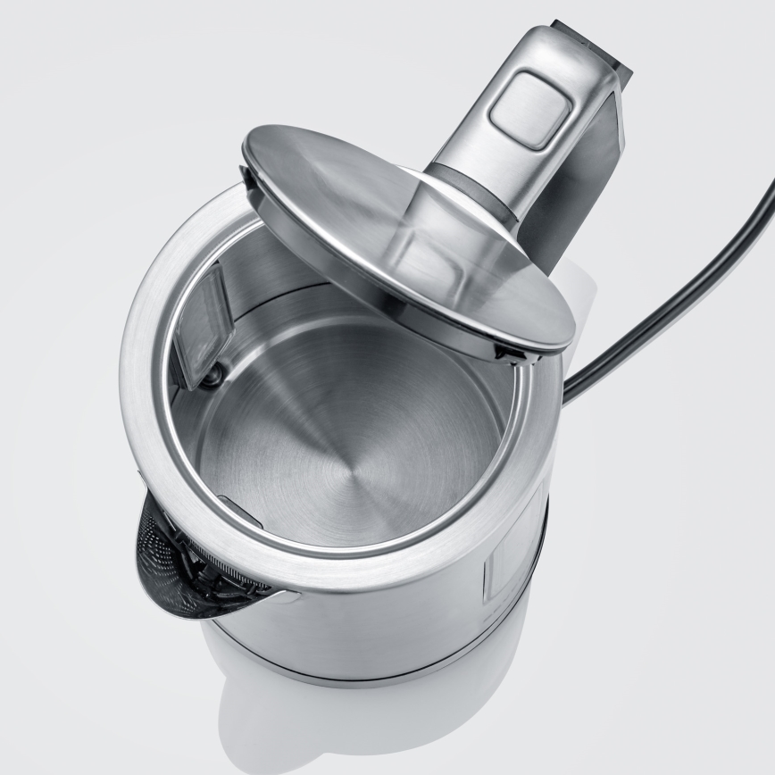 Severin WK 3418 - Elektrische waterkoker 1,7 l 3000W/230V roestvrij staal/zwart