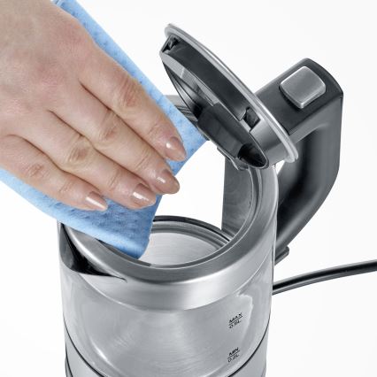 Severin WK 3472 - Snelle waterkoker 0,5 l, 1100 W/230 V, RVS/glas