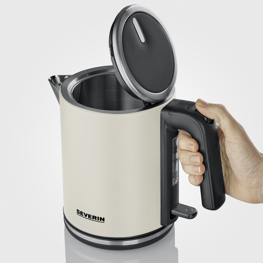 Severin WK 9577 - Snelle waterkoker 1 l, 2400 W/230 V, beige