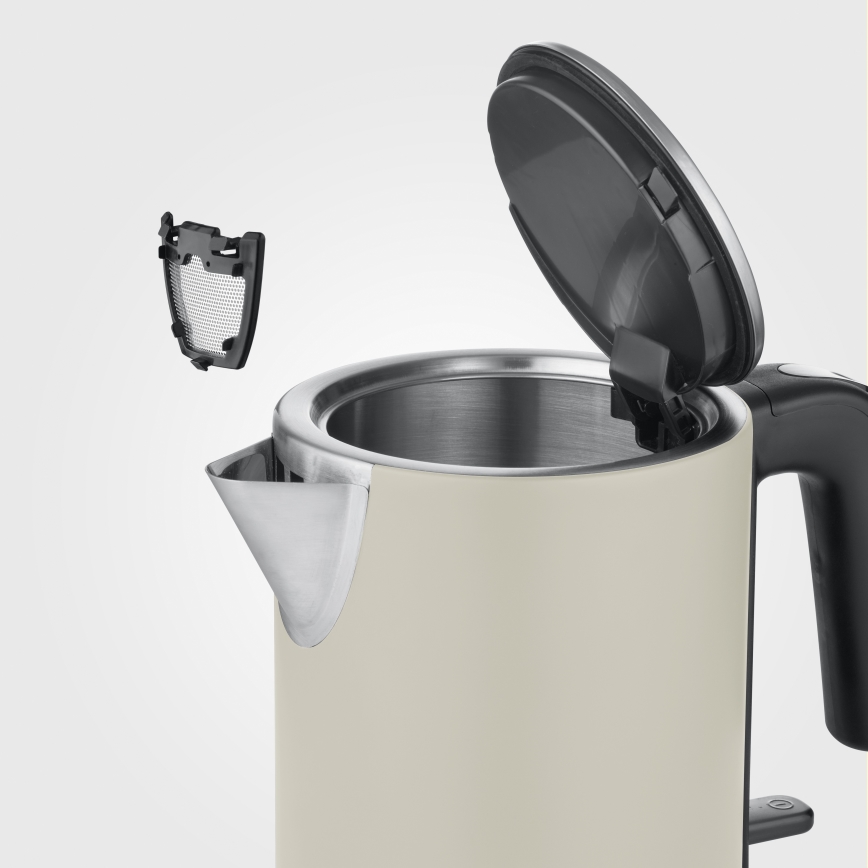 Severin WK 9577 - Snelle waterkoker 1 l, 2400 W/230 V, beige