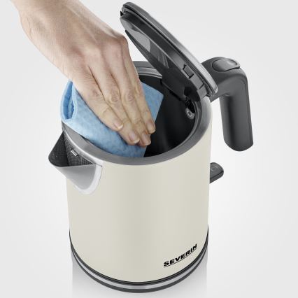 Severin WK 9577 - Snelle waterkoker 1 l, 2400 W/230 V, beige