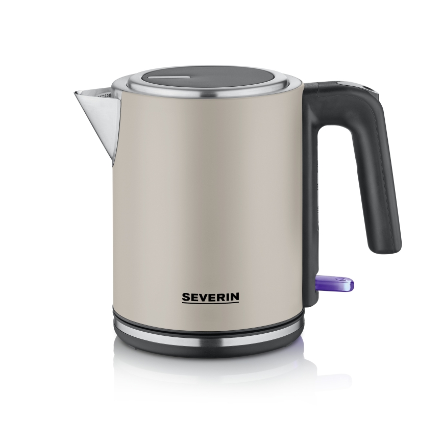 Severin WK 9577 - Snelle waterkoker 1 l 2400W/230V beige
