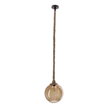 SHEDON Hanglamp 1xE27/40W/230V rookbeige