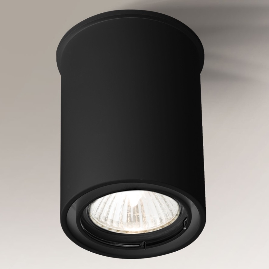 Shilo - Spot 1xGU10/15W/230V zwart