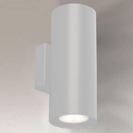Shilo - Wand Lamp 2xGU10/15W/230V wit