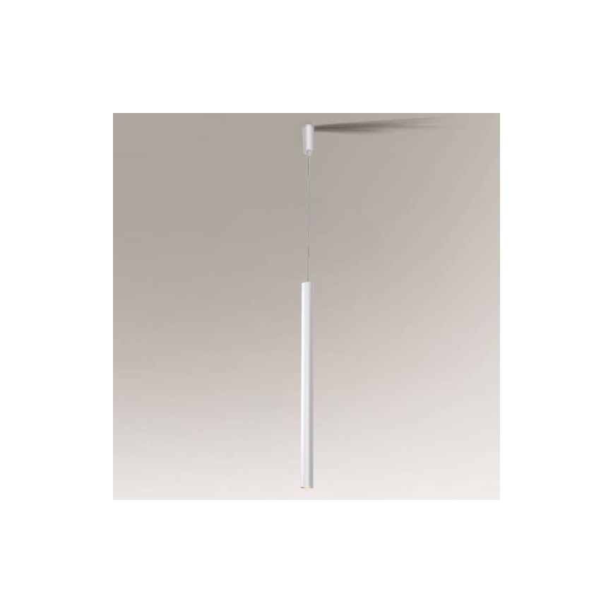 Shilo 7573 - Hanglamp aan een touwtje YABU 1xGU10-MR11/15W/230V wit