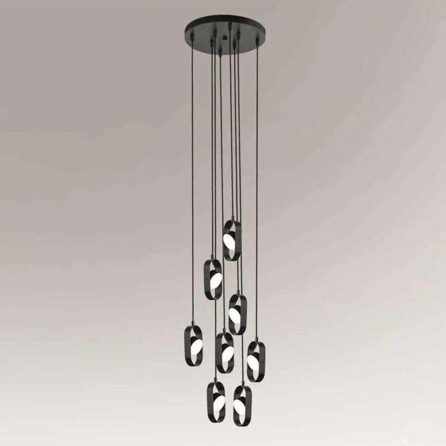 Shilo - LED-lampenkroon aan kabel 8xLED/6W/230V CRI 90