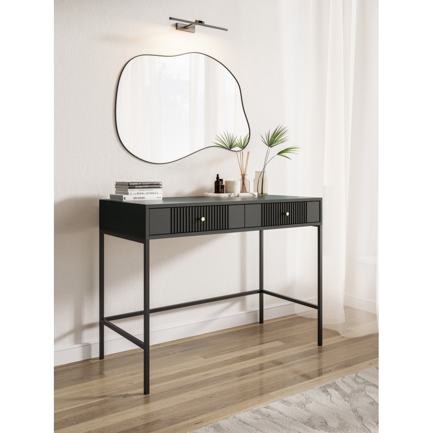 Sidetable LUE 104x50 cm zwart