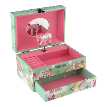 Sieradendoosje met melodie – Eenhoorn