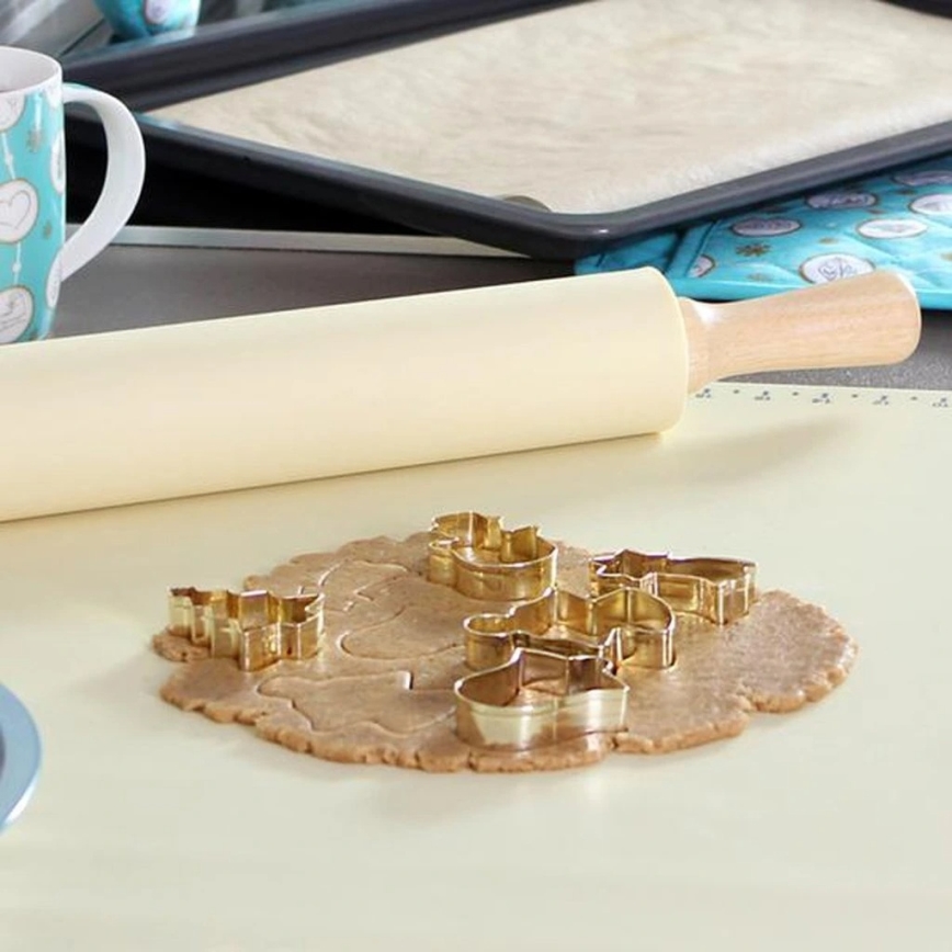 Siliconen bakmat TORO 52x42 cm crème