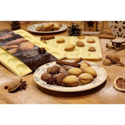 Siliconen bakvorm TORO, crème