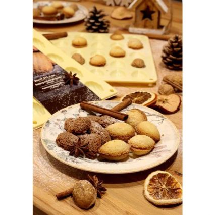 Siliconen bakvorm TORO crèmekleurig