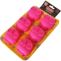 Siliconen muffinvorm TORO roze