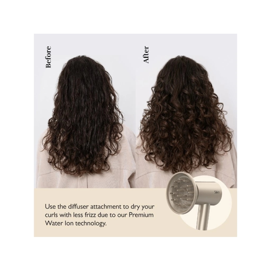 Silk’n - Haardroger SILKYAIR PRO 1600W/230V goud