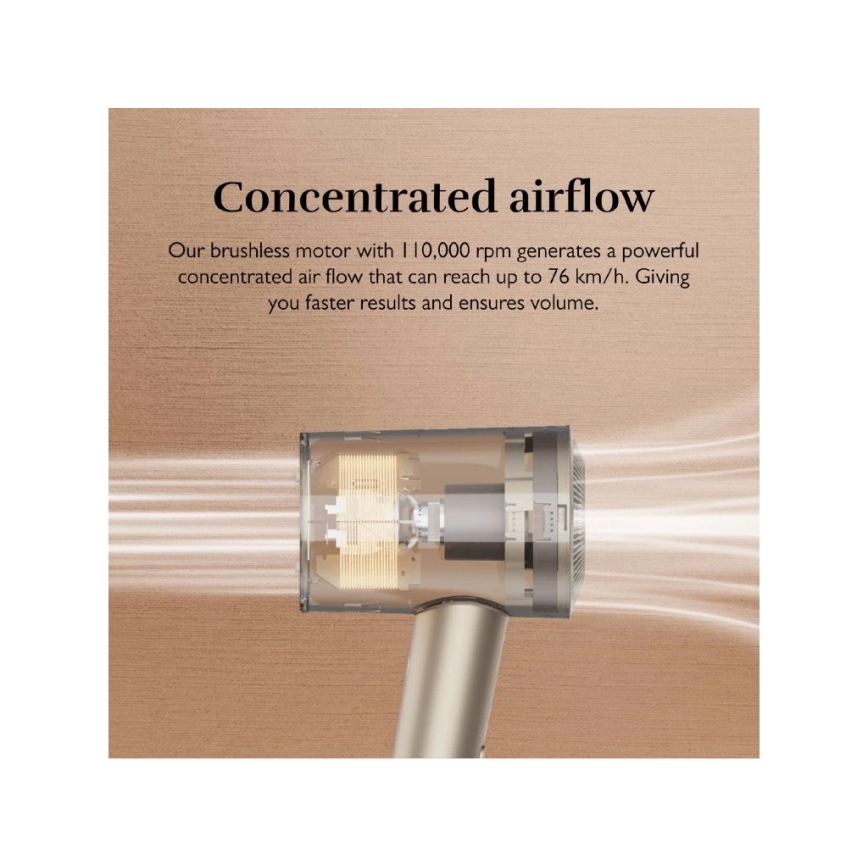 Silk’n - Haardroger SILKYAIR PRO 1600W/230V goud