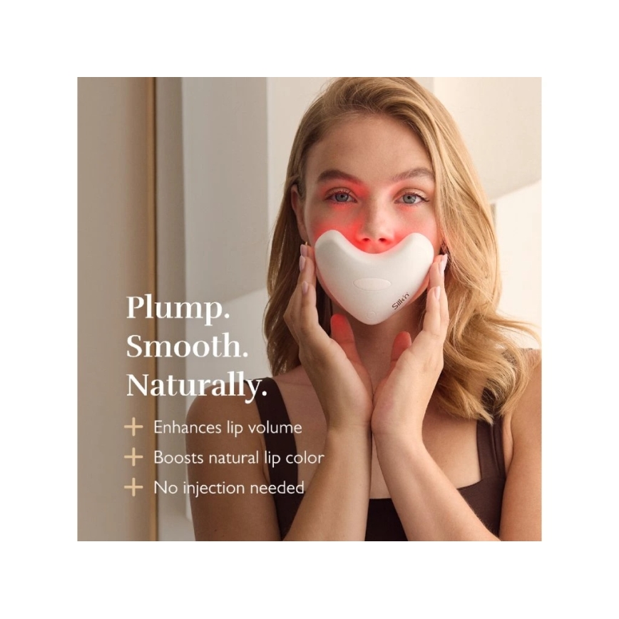 Silk’n - Therapeutisch LED-lipmasker, 5V, 500 mAh, beige