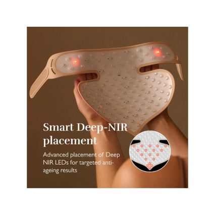 Silk’n - Therapeutisch LED-masker voor de borst LED/5V beige
