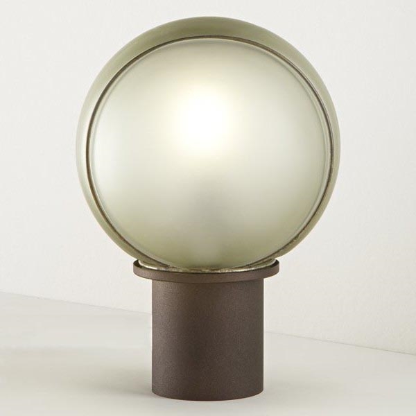 SIRU - Tafellamp FLORET 1xE14/40W/230V bruin/grijs Venetiaans glas
