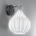 SIRU - Wandlamp AURIGA 1xG9/30W/230V mat chroom/wit Venetiaans glas