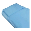 SkinPro Silver - Antibacterieel dekbedovertrek 100x135 cm, blauw