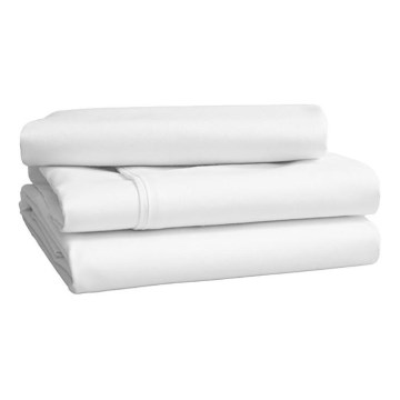 SkinPro Silver - Antibacterieel hoeslaken 90x200 cm wit