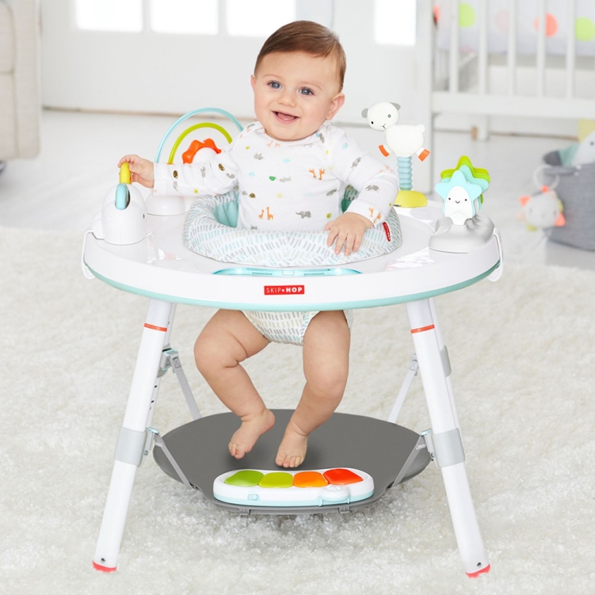 Skip Hop - 3-in-1 speelcentrum LINING CLOUD voor kinderen, 3x AAA