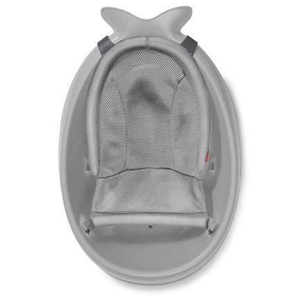 Skip Hop - Babybadje met ergonomisch matje MOBY 3 grijs