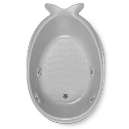 Skip Hop - Babybadje met ergonomisch matje MOBY 3 grijs