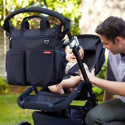 Skip Hop - DUO SIGNATURE luiertas voor kinderwagen, zwart