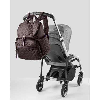 Skip Hop - Luiertas rugzak voor kinderwagen FORMA Chocolate