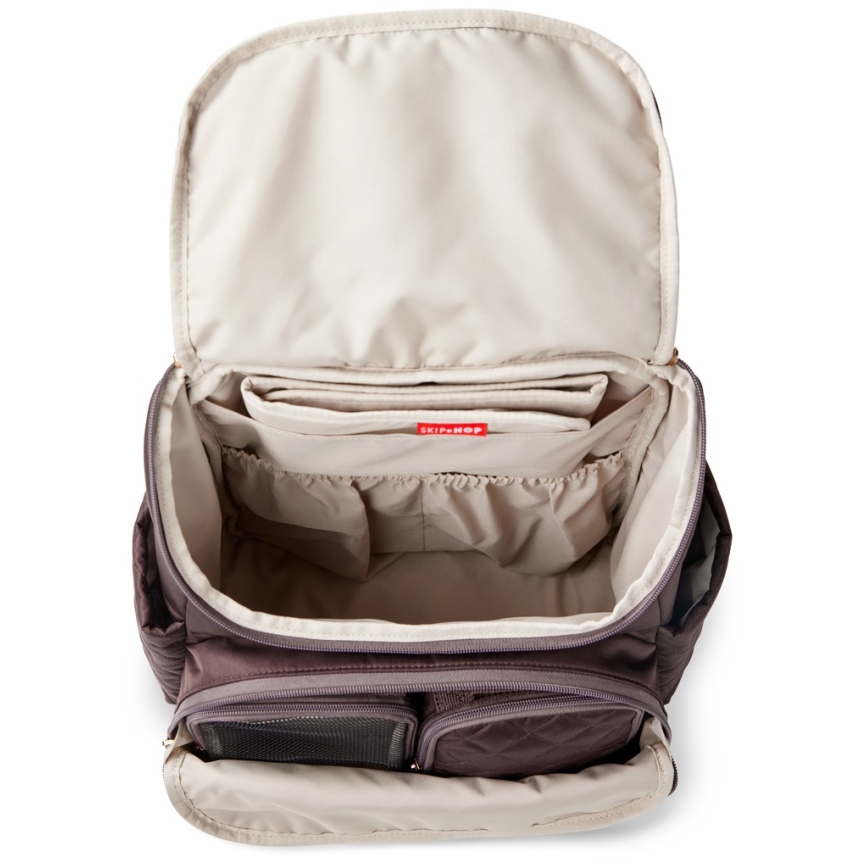 Skip Hop - Luiertas rugzak voor kinderwagen FORMA Chocolate