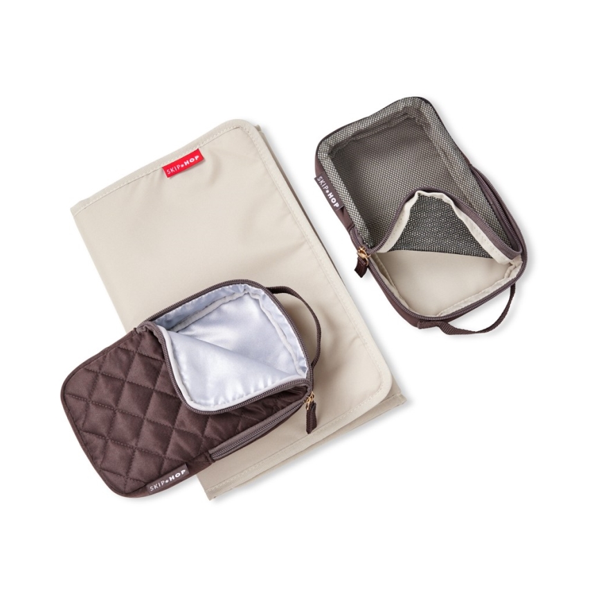 Skip Hop - Luiertas rugzak voor kinderwagen FORMA Chocolate
