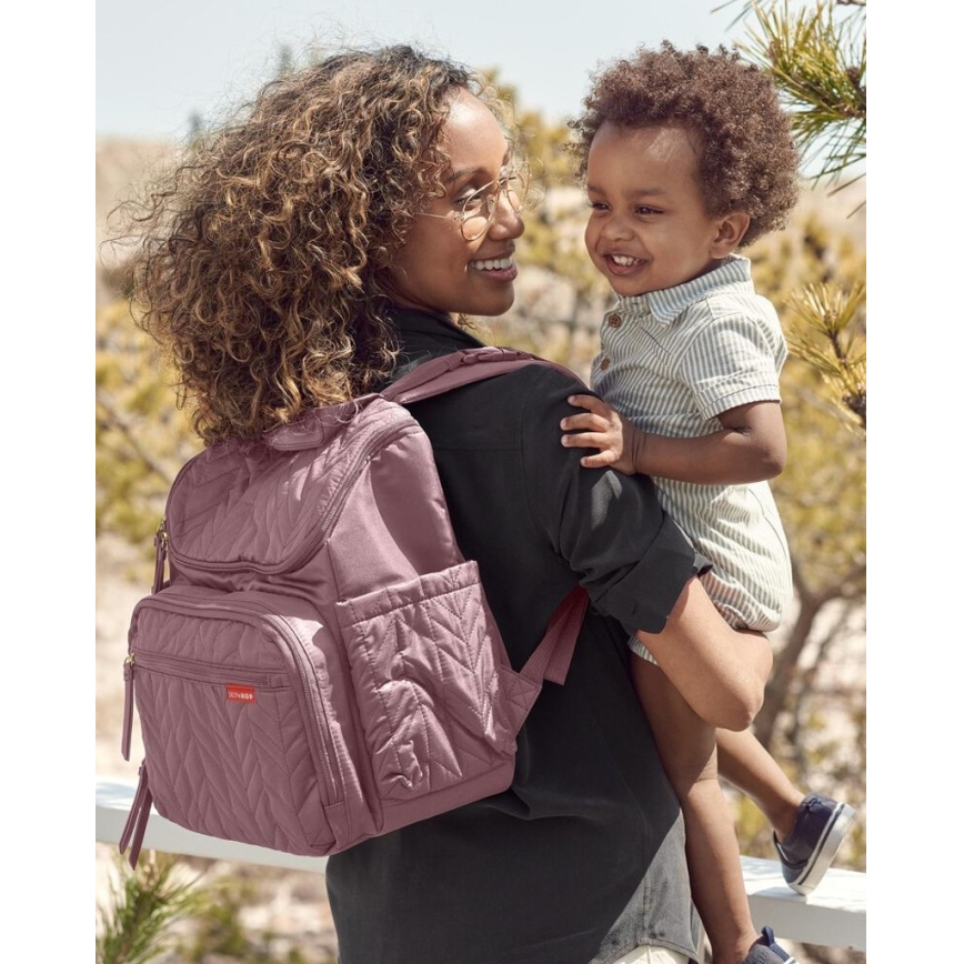 Skip Hop - Luiertas voor kinderwagen FORMA Muave Mist