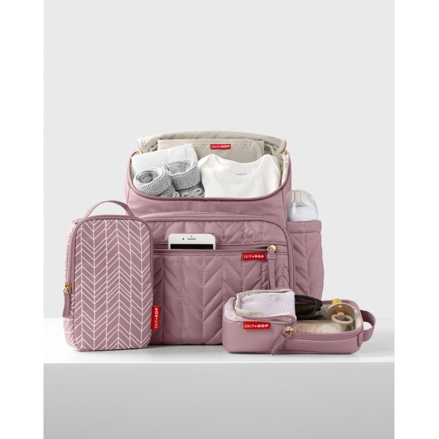 Skip Hop - Luiertas voor kinderwagen FORMA Muave Mist