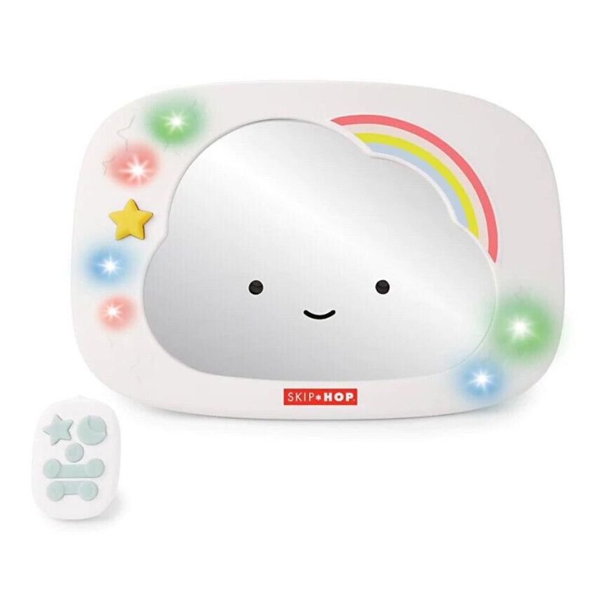 Skip Hop - Kinder auto achteruitkijkspiegel LINING CLOUD 3xAA