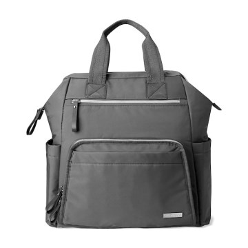 Skip Hop - Luiertas rugzak voor kinderwagen MAINFRAME Charcoal