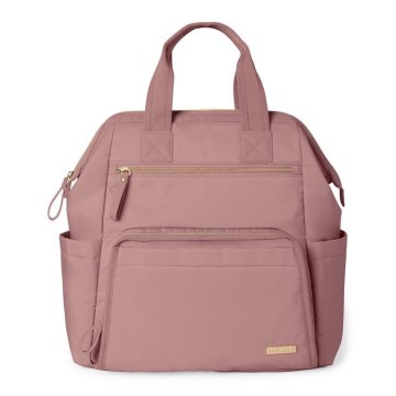 Skip Hop - Luiertas rugzak voor kinderwagen MAINFRAME Dusty rose