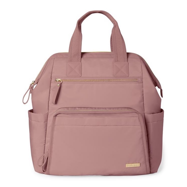 Skip Hop - Luiertas rugzak voor kinderwagen MAINFRAME Dusty rose