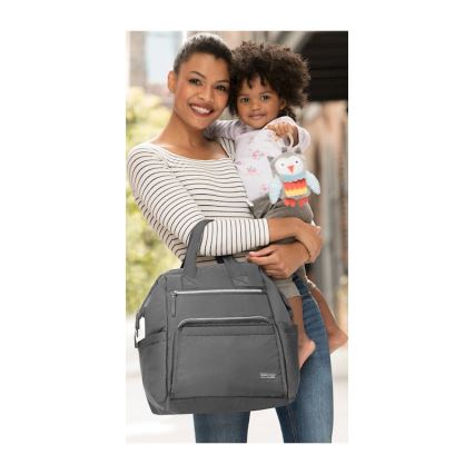 Skip Hop - Luiertas rugzak voor kinderwagen MAINFRAME Charcoal